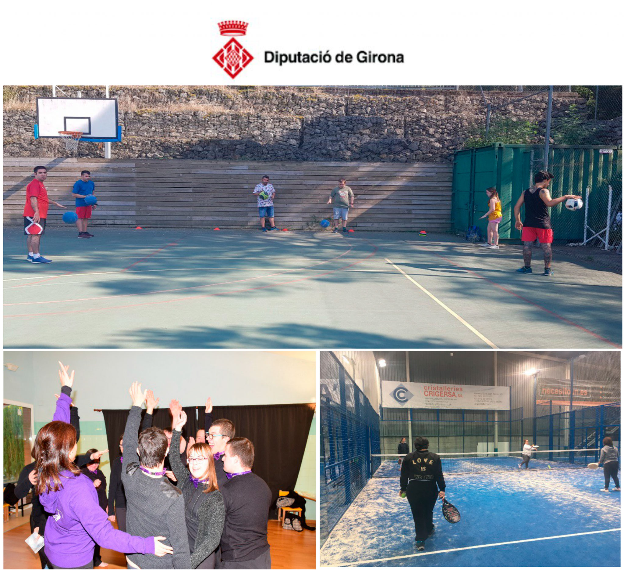 El proyecto “En Forma” 2019-2020 ha contado con la colaboración de la Diputación de Girona