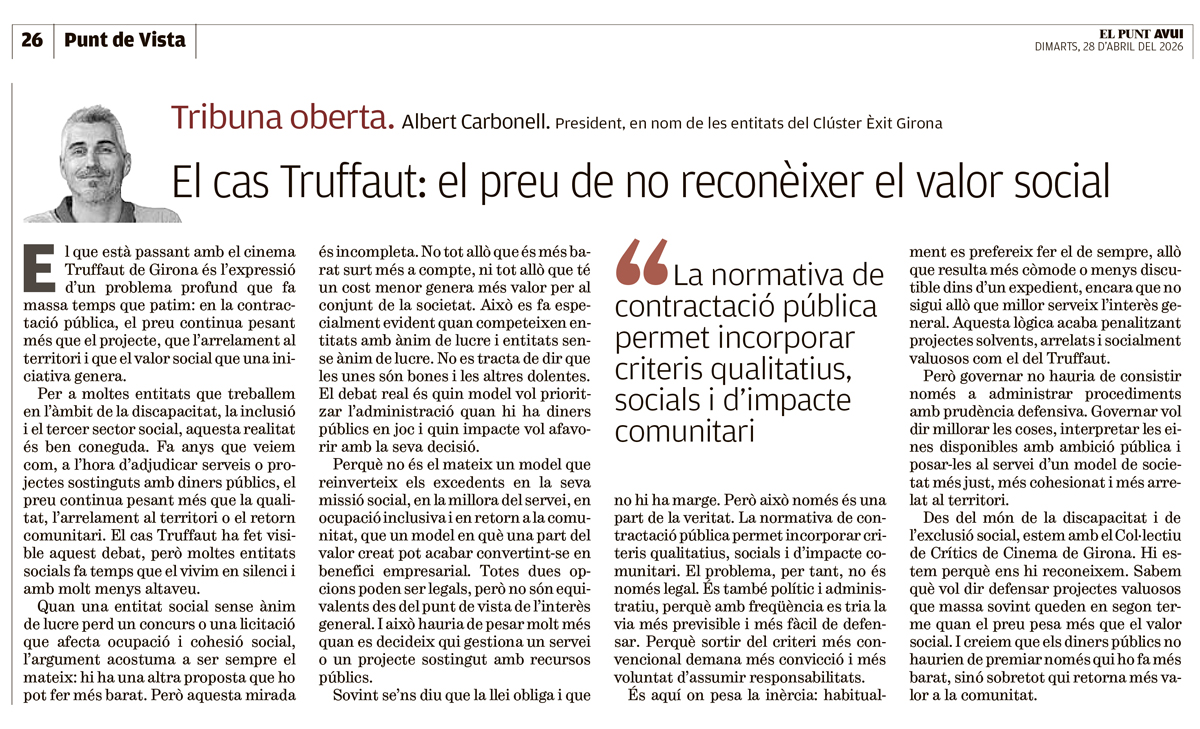 El precio no puede pesar más que el valor social